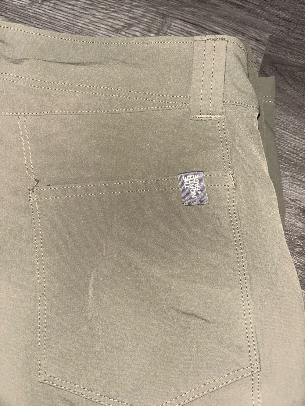 The North Face Olive Green Track Pants Joggers - Picture 3 of 4